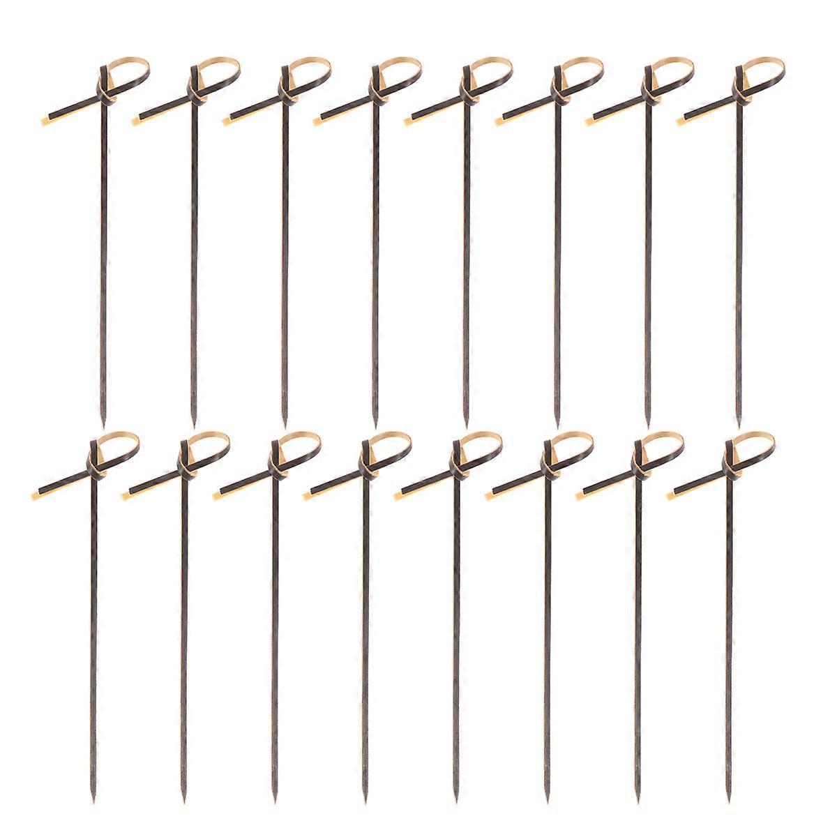 Sturdy Appetizer Picks, Bamboo Sticks for Stylish Party Presentation