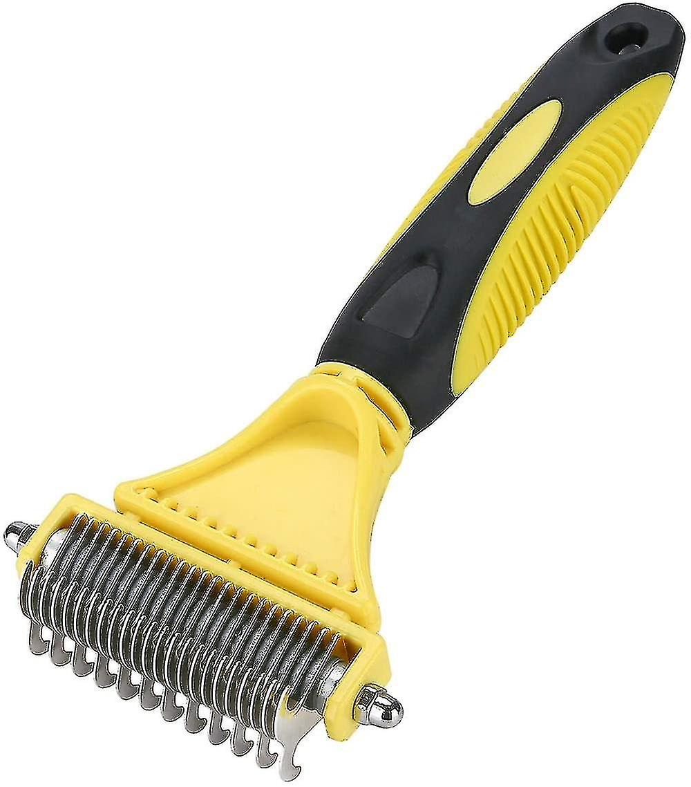 Pet Deing Comb 2 Sided Undercoat Rake Pet Ging Tool