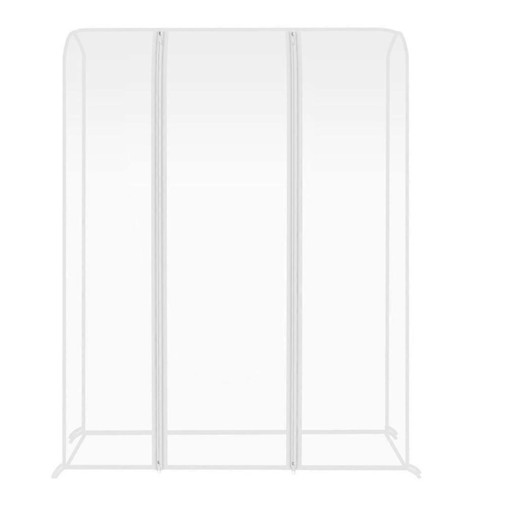 Rack Cover for Garments, Lightweight and Adaptable to Multiple Spaces