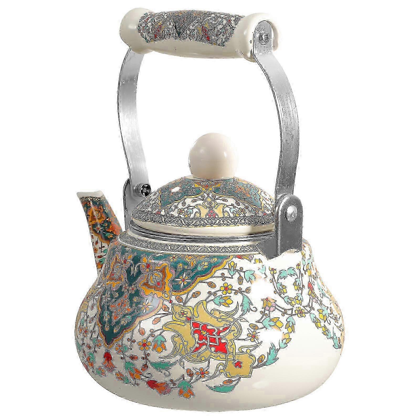 Multi-Function Stovetop Tea & Coffee Kettle - 21x15.5x15.5cm Orange