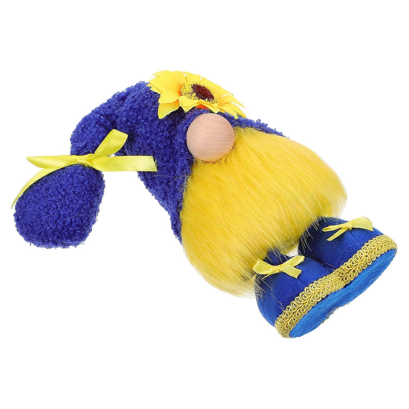 honey dwarf figure fabric blue blue