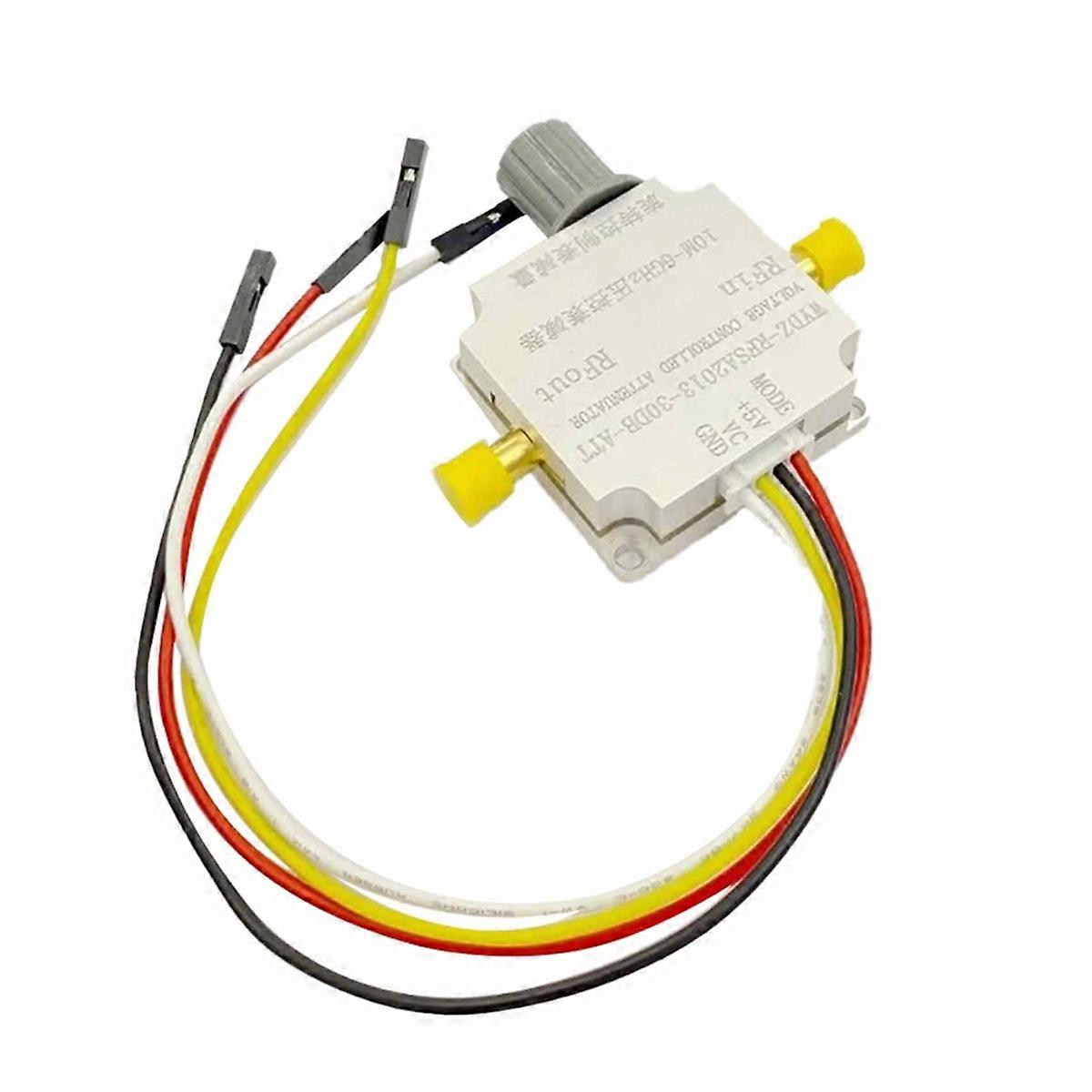 10M-6GHz spannungsgesteuerter Dämpfungsglied, 30dB Dynamikbereich, SMA-Schnittstelle, hohe Linearität für Cellu