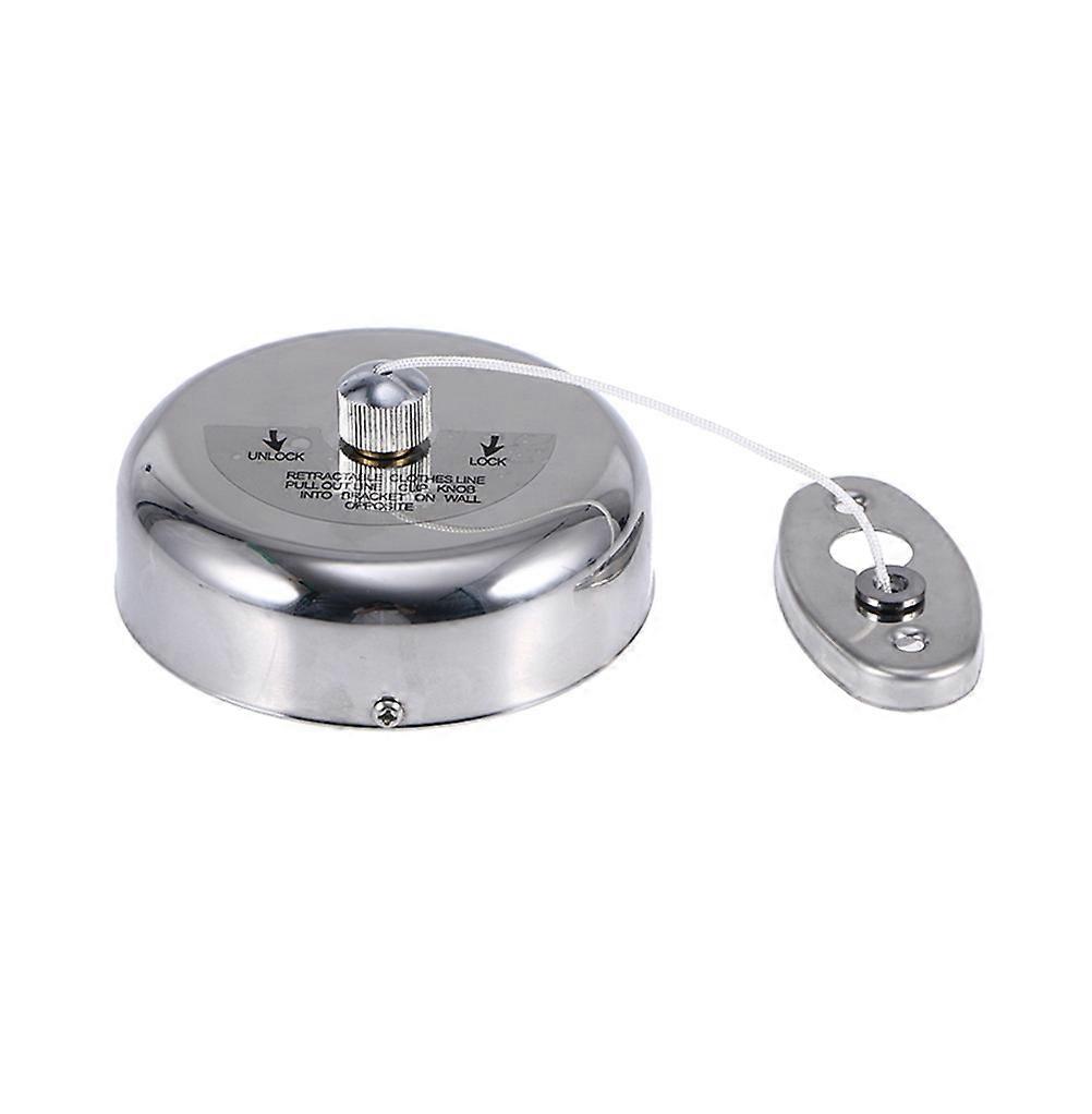 Portable Clothes Line Retractable 304 Stainless Steel for Travelers Boat 1Set