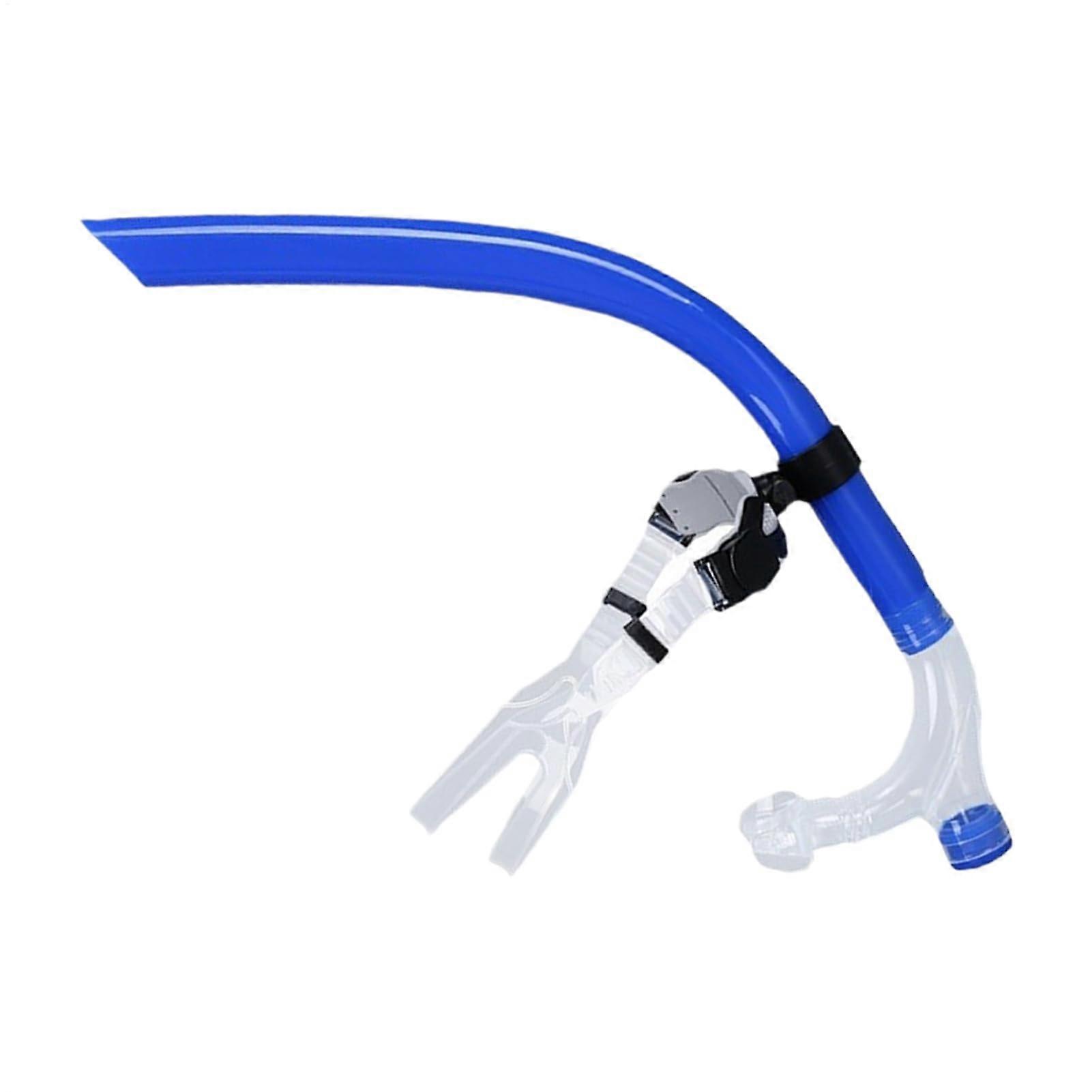 Snorkel for swimming laps, front snorkel for breaststroke  silicone