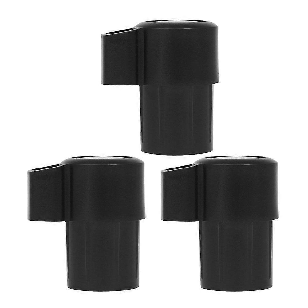 3pcs Alto Saxophone Plug Bent Neck Key Plug Alto Sax End Plug Cap Saxophone Part Supply