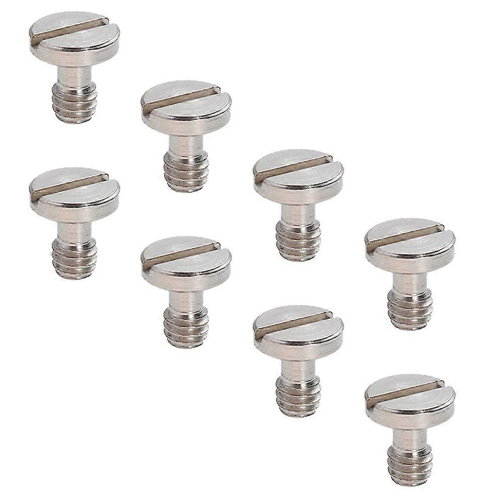 8pcs Tripob Mounting Plate Screws with Quick Release Extender for Camera Gimbal Photography