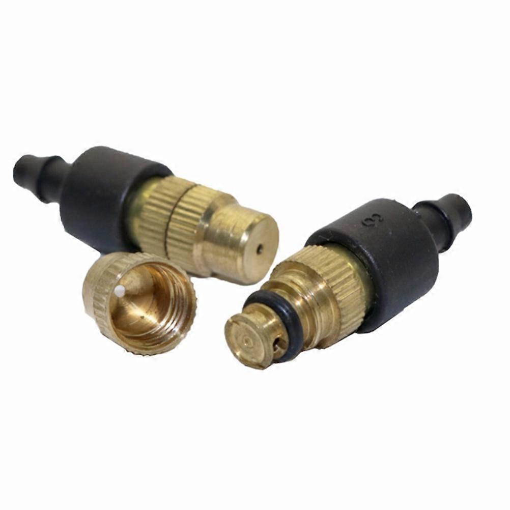 Fine Mist Atomizing Nozzle Emitter 15Pcs Cooling Irrigation For Gardeners