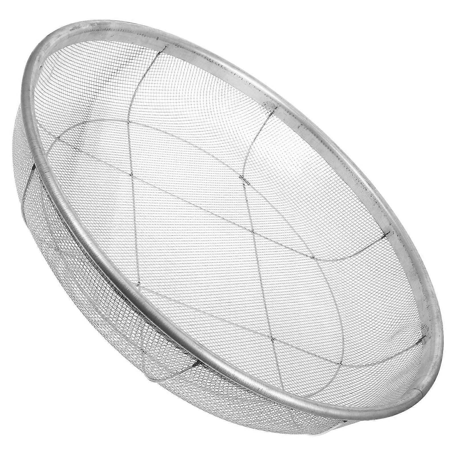 Round Soil Sieve   Multi Function Gardening Sifting Tool for Soil, Compost, and Gravel with Mesh for Home Gardening and Planting