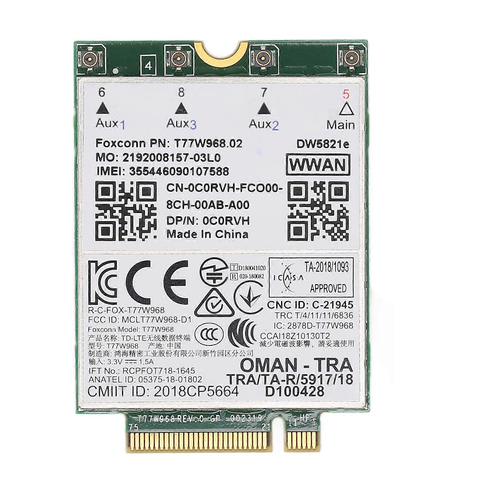 3G, 4G, 5G compatible wireless network card, fast transmission speed, PCB positioning, wireless card for laptop