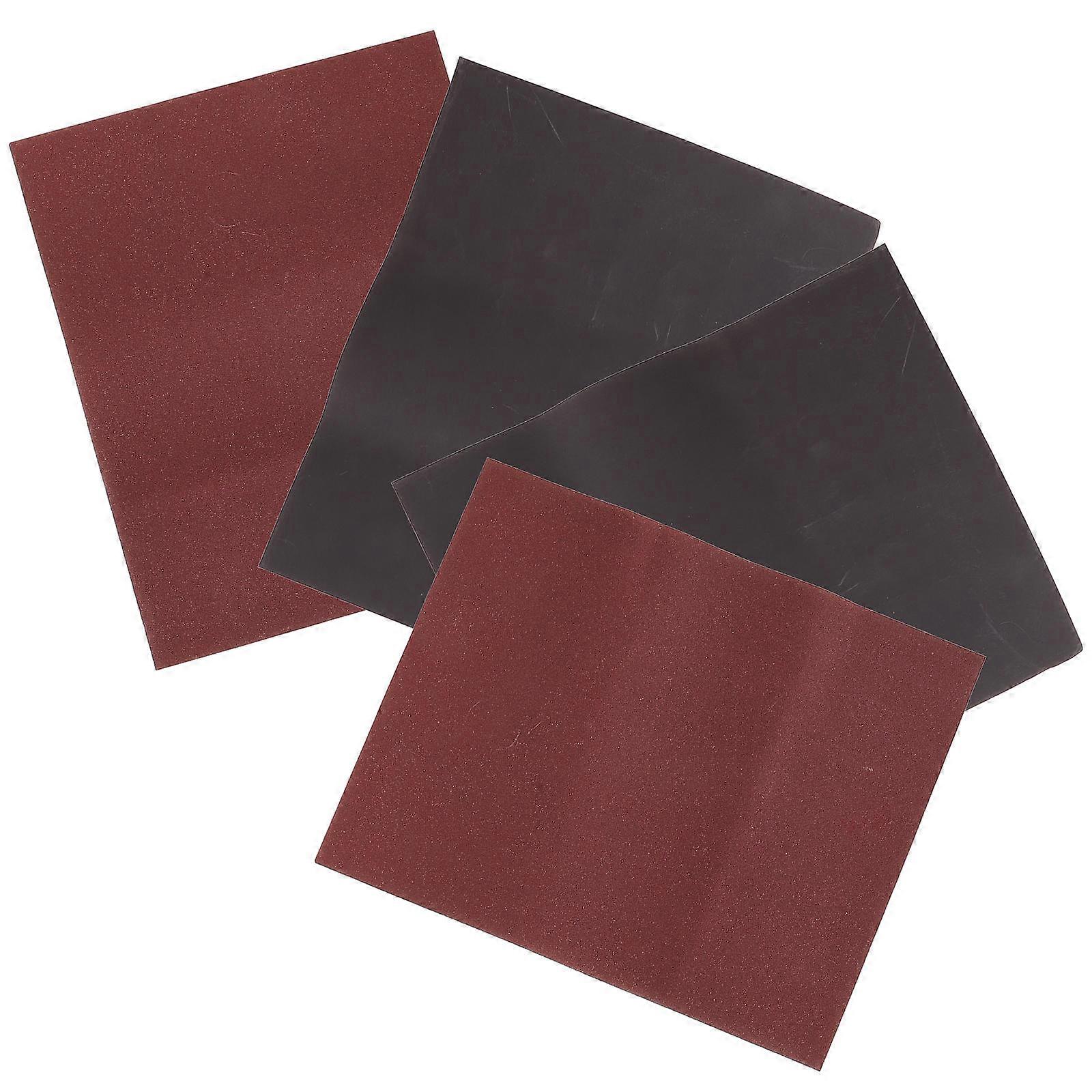 Cue Stick Cleaning Sand Paper Sandpaper Polishing Tool Surface Smoothing Billiard Cue 28.00X23.00X0.10CM 4Pcs