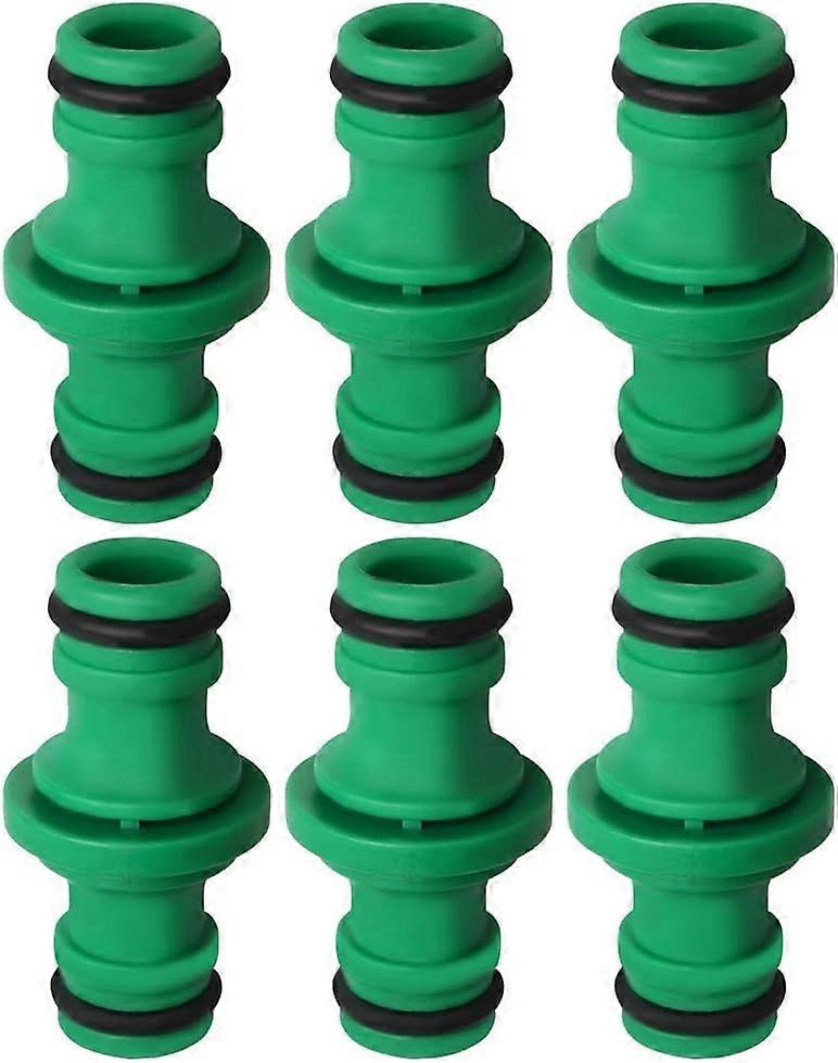 6pcs double socket hose connector, garden hose connector