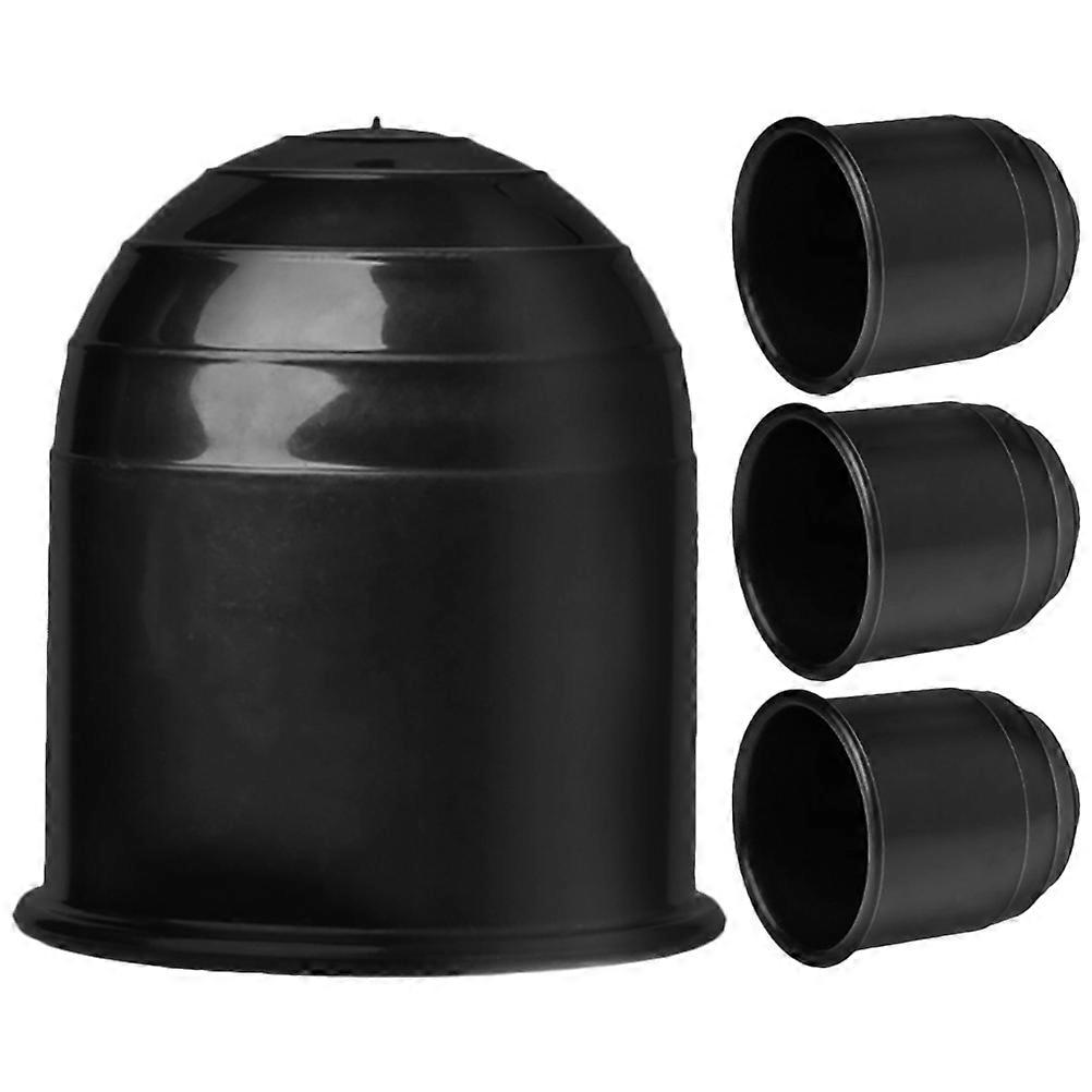 מגיני כדור נגרר הגנת כדור גרירה לנגרר משאית רכב 4 יחידות עגול שחור