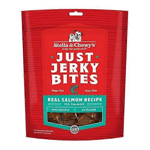 Stella & Chewy's Just Jerky Bites Real Salmon Recipe Dog Treats, 6 Oz