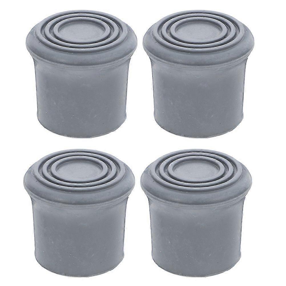 샤워 의자 목욕 의자 화장실 의자 및 보행 지팡이 용 4pcs 고무 발 교체 샤워 의자 팁
