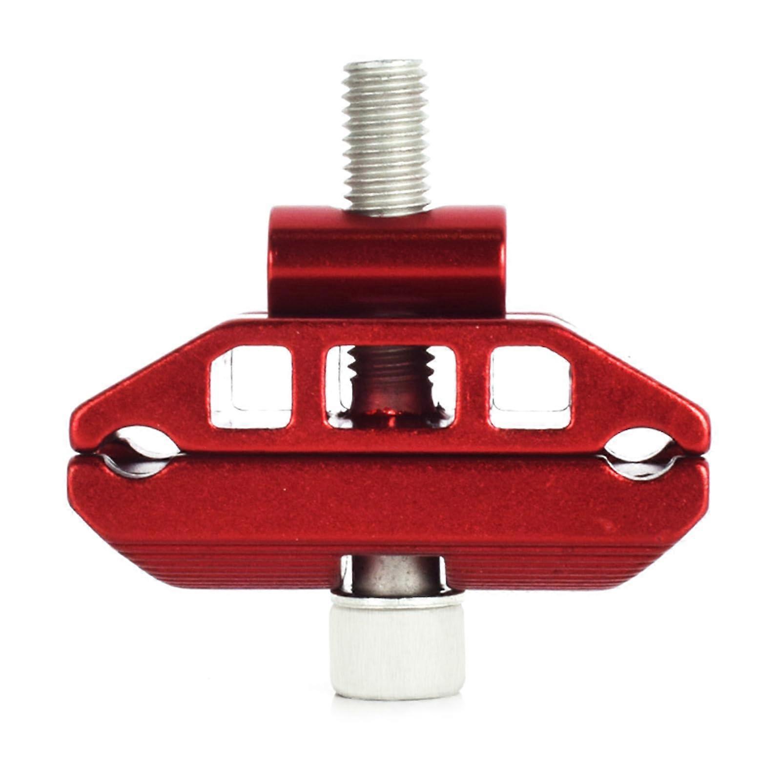 Aluminum Alloy Bicycle Seatpost Clamp Head Bolt, Red, Durable, Fits Most Seatposts