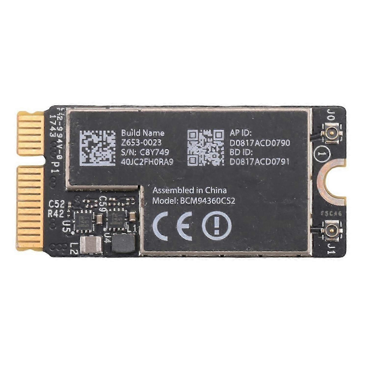 BCM94360CS2 Carte Wifi sans fil Bluetooth 4.0 802.11Ac Hackintosh MacOS pour Air 11 pouces A1465 13 pouces A