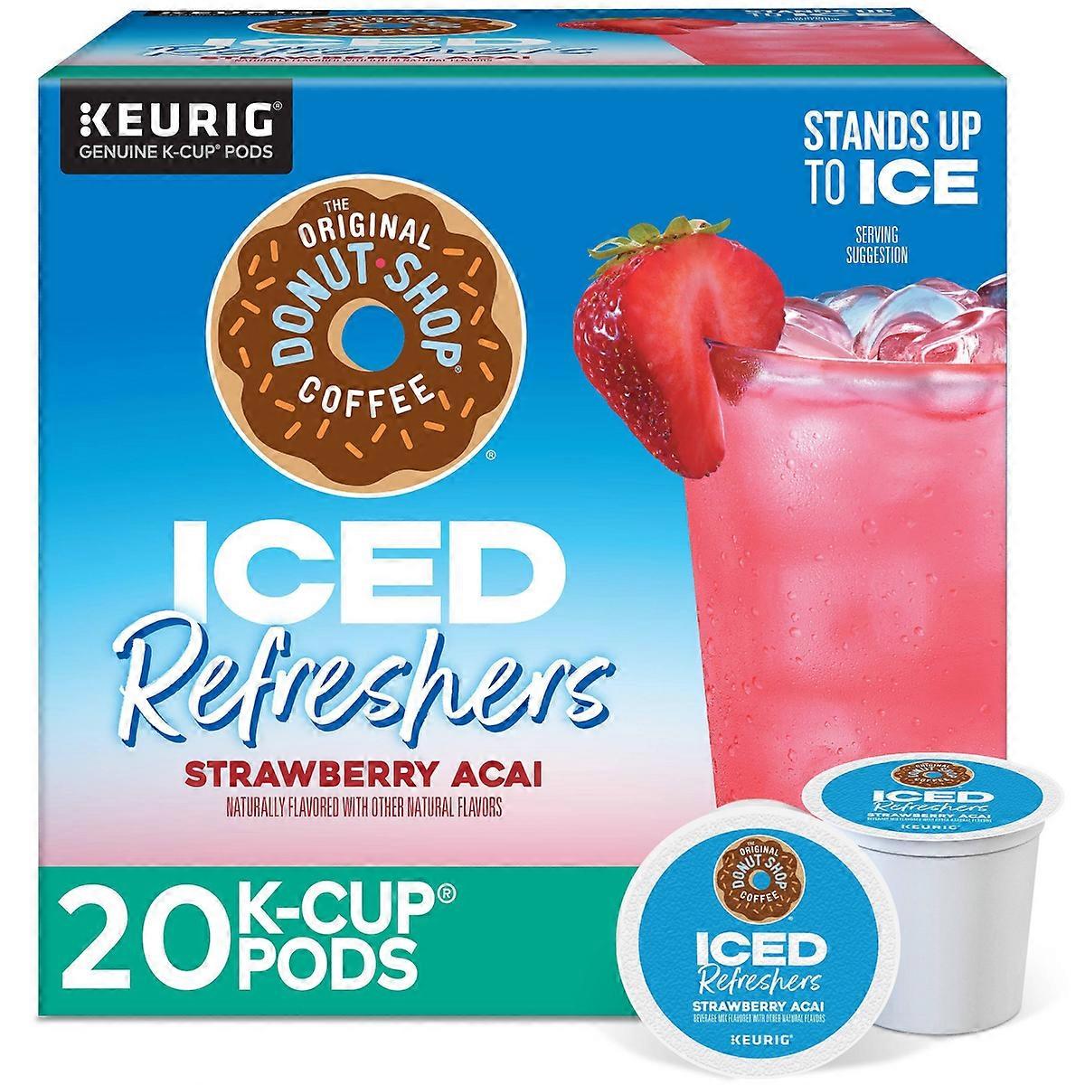 Donut Shop Refresher Strawberry Acai - 8.1oz