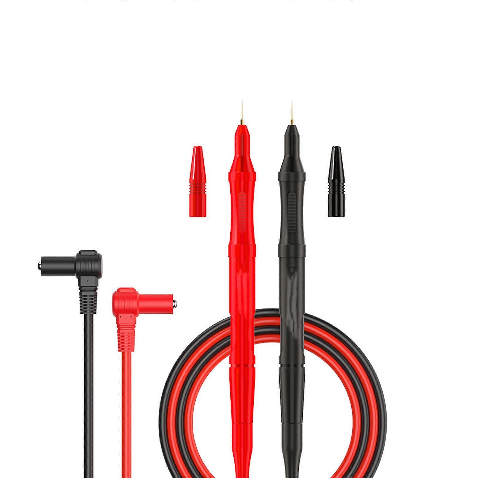 Heavy Duty Spring Enabled Test Probes High Current 20A Test Leads with Spring Loading Probes for Multimeter Application