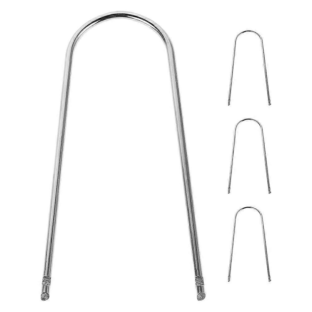 2 Pairs U Shaped Auto Stereo Release Tool Car Radio Removal Pry Tool Universal Radio Remover Replacement for Vehicle Audio