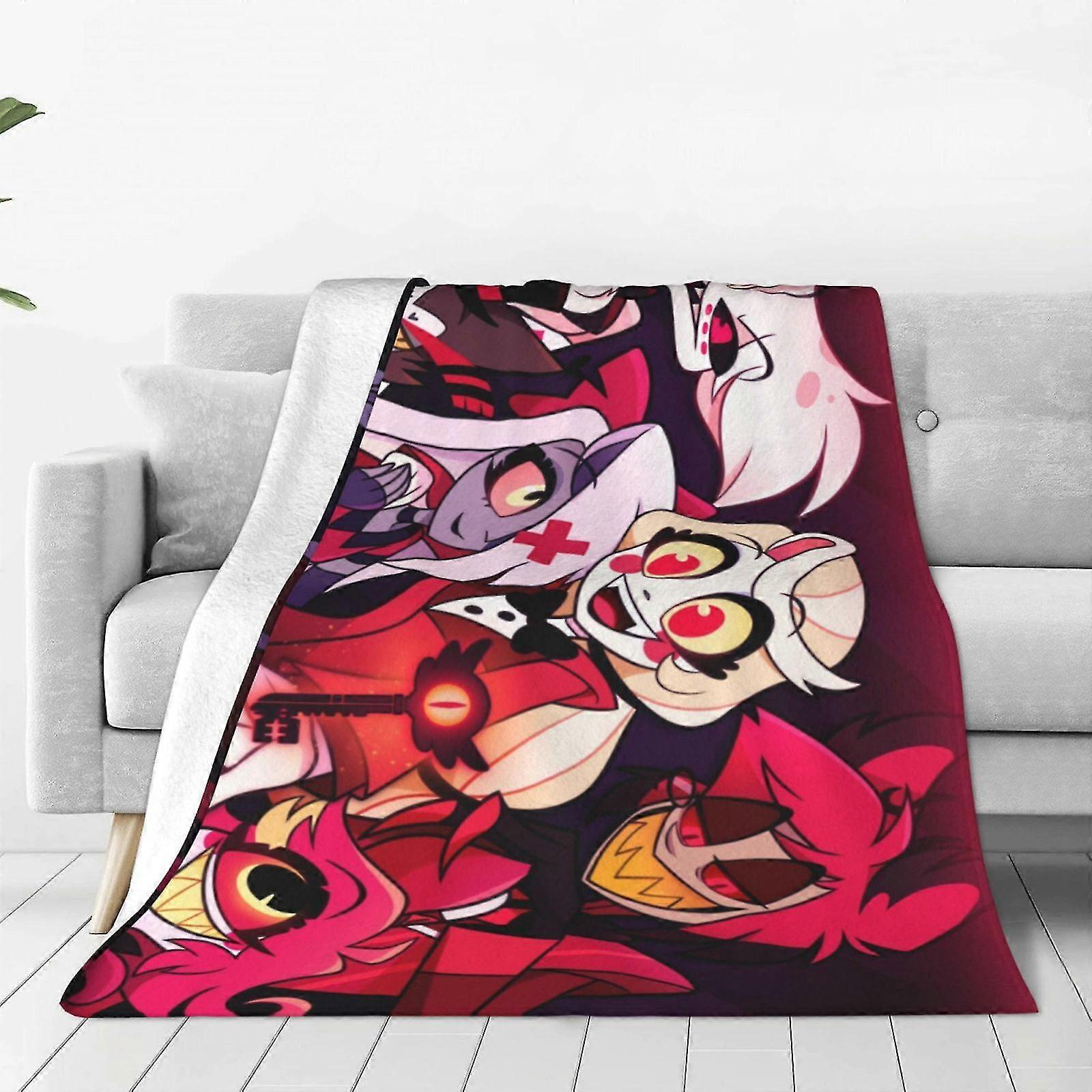 Ultra-Soft Micro Fleece Blanket Throw for All Seasons, Lightweight and Fuzzy for Office, Home, Couch, Bed, and Sofa