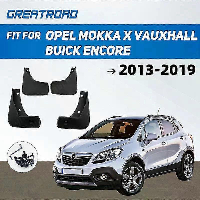 Mudflaps Splash Guards Front and Rear Set for Compatible Models 2013 - 2019