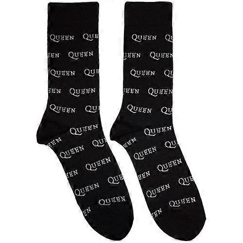Queen Unisex Voksne Repeat Logo Sokker
