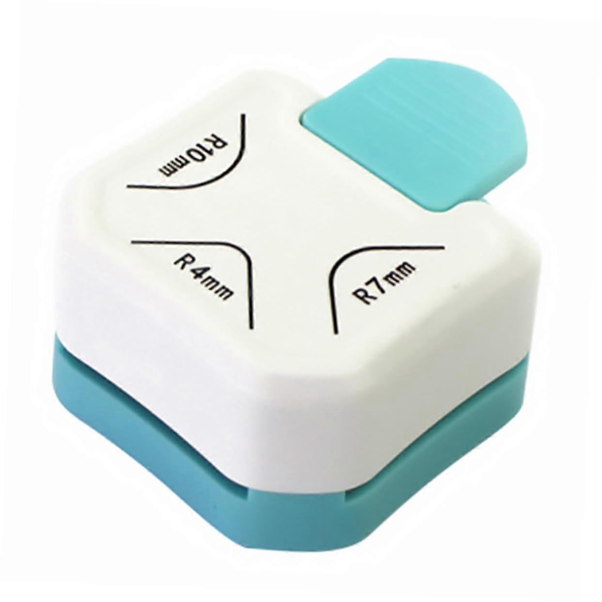 Corner Cutter for Photos and Paper, Round Plastic Cutter Tool for DIY Scrapbooking, Crafts, and Business Cards