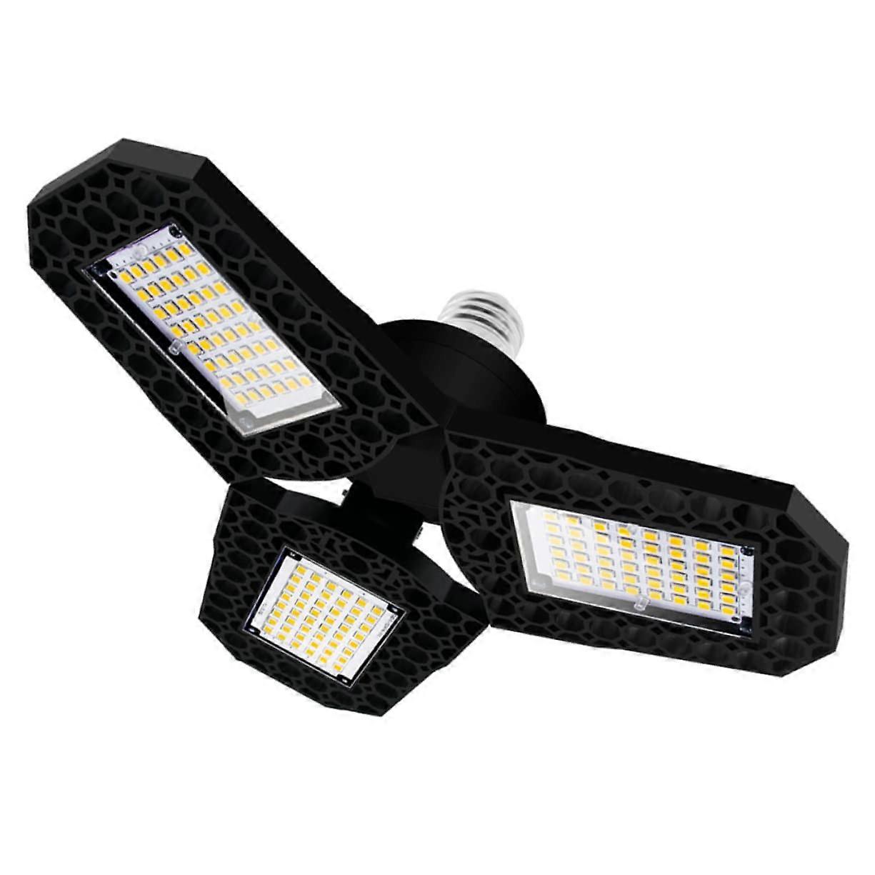 LED Deformation Garage Light Adjustable Ceiling Lamp For Storage And Garage Lighting, Energy Efficient, High Brightness
