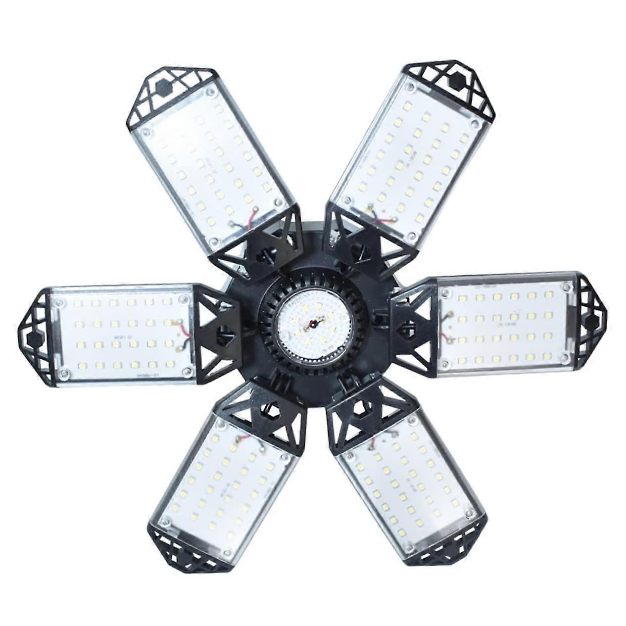 Energy-Saving Ceiling Fan Lights LED Bulb for Garage Lighting - High Brightness, ABS Material, 15W Ceiling Lamp