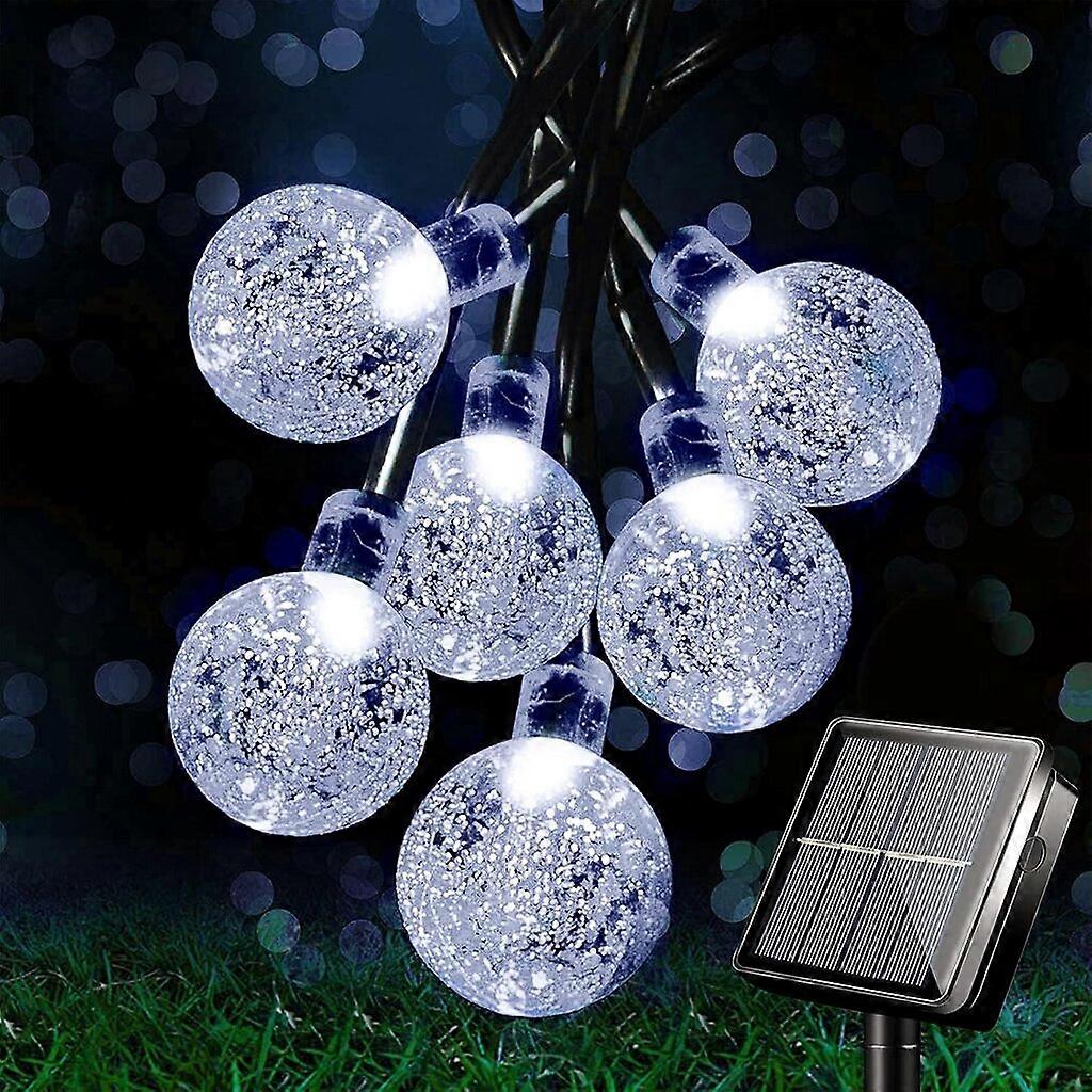 30 Outdoor Weatherproof LED Light String 6.5m 8 Flashes