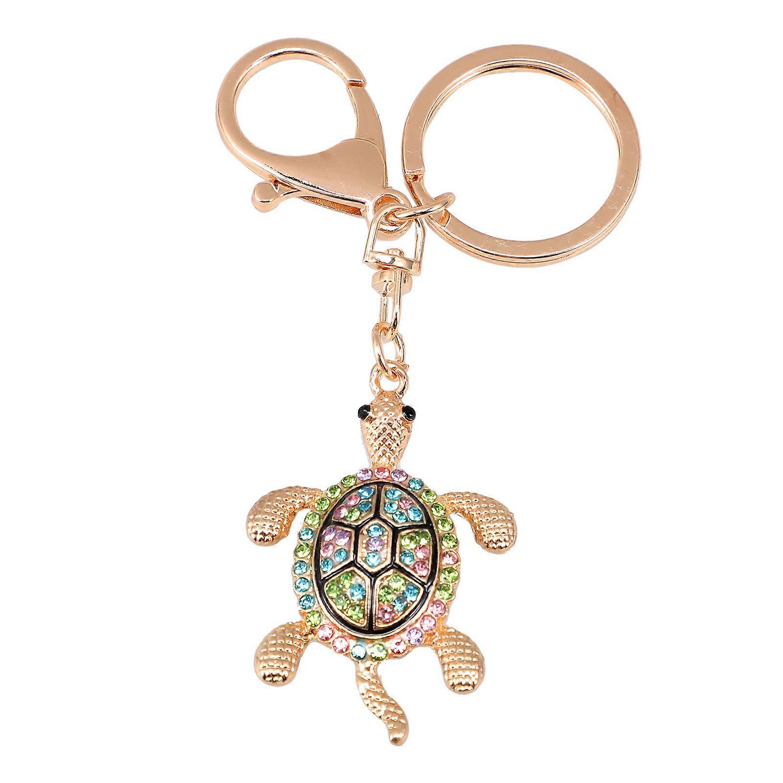 Cartoon Turtle Keychain Stylish Keychain Design Women Everyday Use 11 50X3 50X1 50CM 1Set