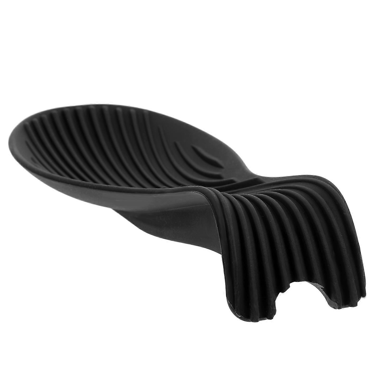 Spatula Rest For Stove Top Silicone Kitchen Spoon Rest Hold Chopstick Fork And Other Tableware 1Pack