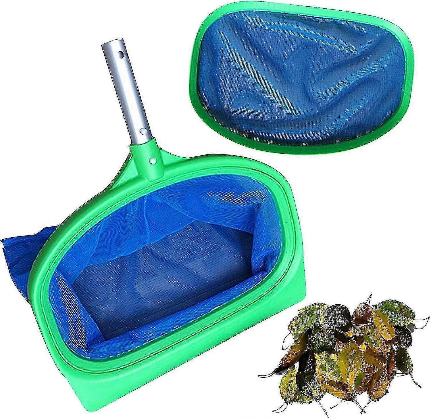 Pool Net, 2 Pieces Interchangeable Pond Net For Cleaning, Floor Cleaning Net For Pool, Garden, Pond, Fountain, Tub, Spa Aquarium