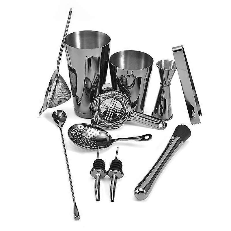 11 in 1 Cocktail Mixing Set Wine Filter Filter Black