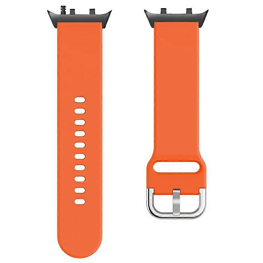 For Huawei Watch D2 Silicone Wristband Replacement Strap with Shieldable Air Cushion Reminder Function Orange