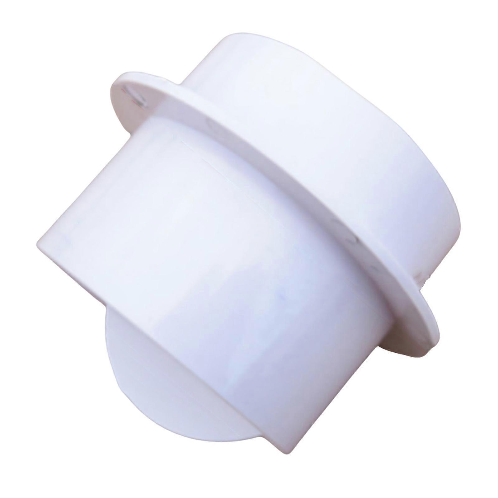PVC Exhaust Check Valves Air Duct Check Ventilation Device Backflow Preventer Ventilation Pipe Round Check Valves