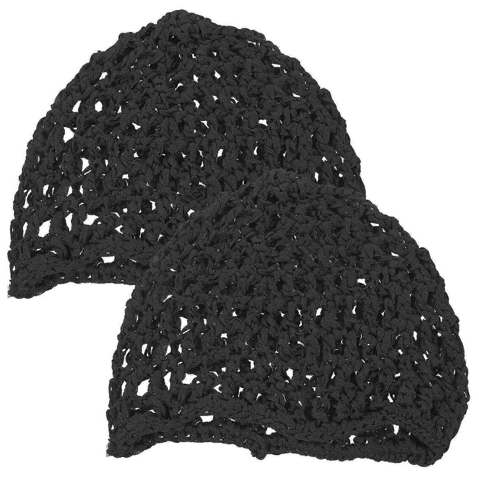 Mesh Sleep Cap Hair Protection Prevent Damage and Breakage Comfortable Using Experience 2Pcs