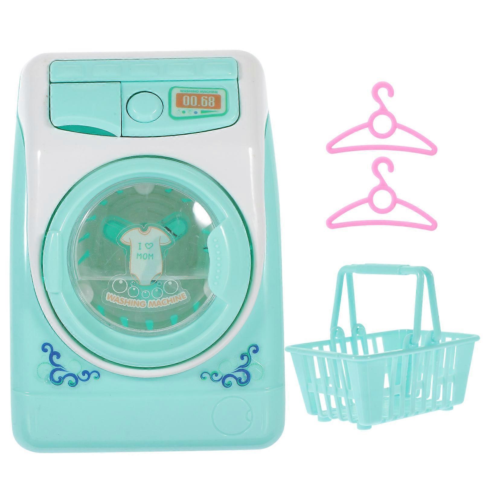 Machine à laver jouet conception compacte simuler laver les vêtements faire semblant de jouer enfants 1Set