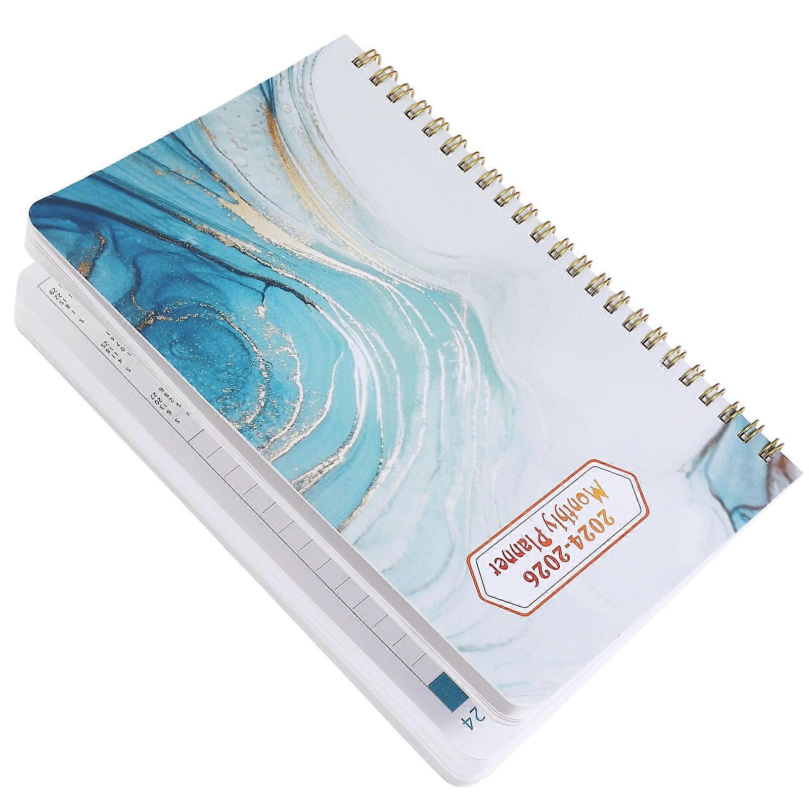Compact Planner Notepad Portable Academic Planner Multi-Function Planning Writing Scheduling Journaling Note-Taking 1Pack
