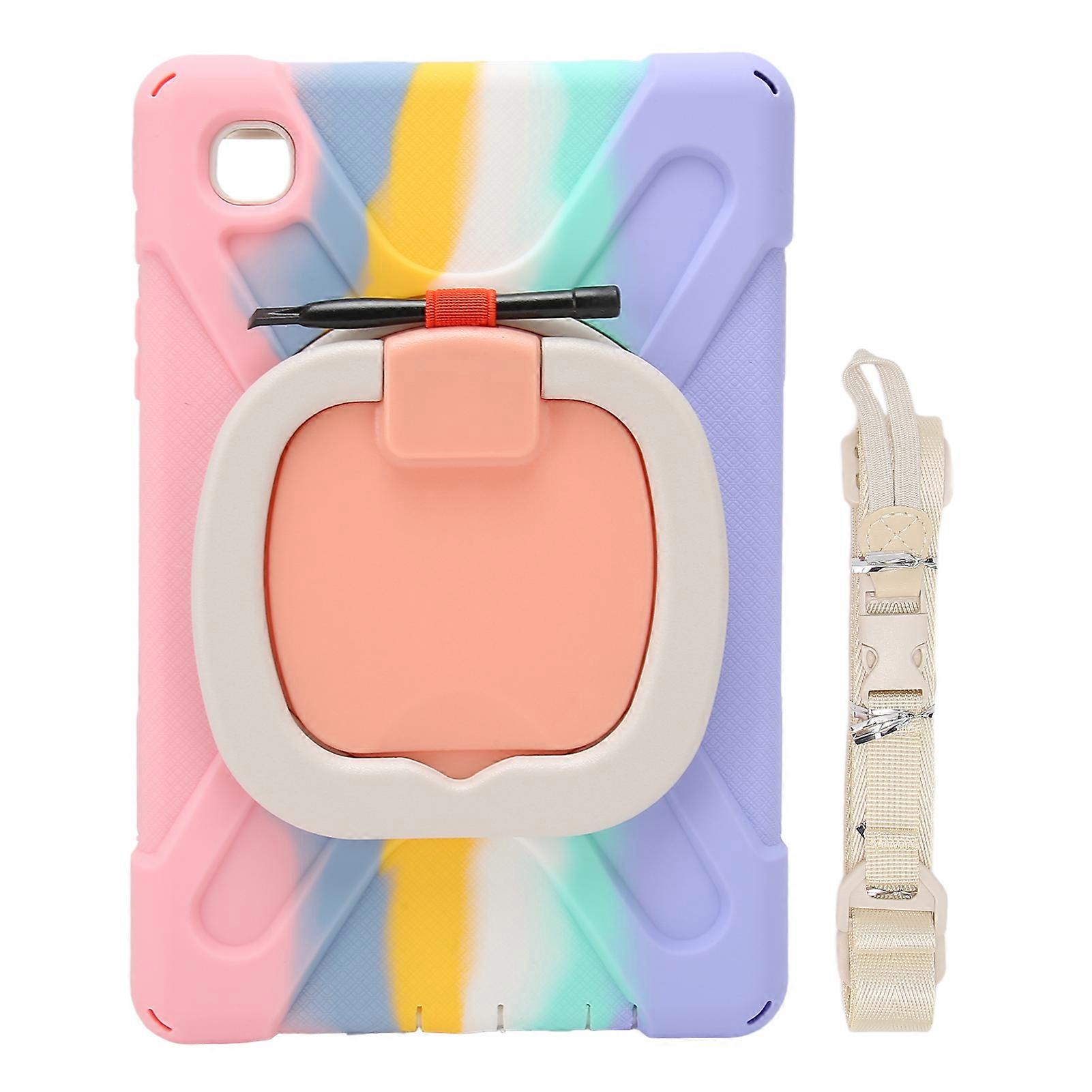 Shockproof Case Tablet Protective Shell with Hand Stand Shoulder Strap Tab A7 Lite 8.7in for T220 T225