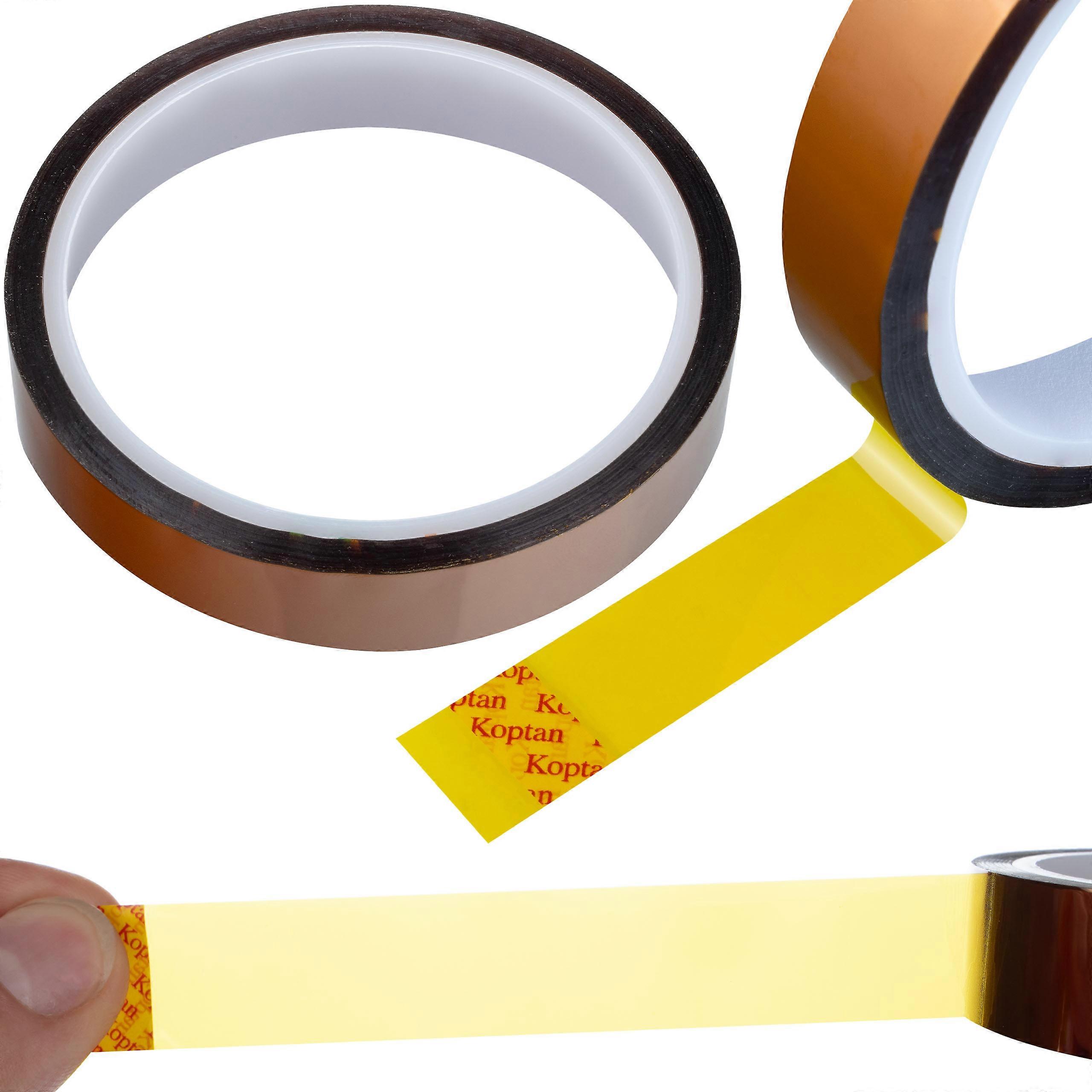 Rosfix Kapton Tape 15mm 0.05mm x 30M – High Temperature Resistant | 240°C Max