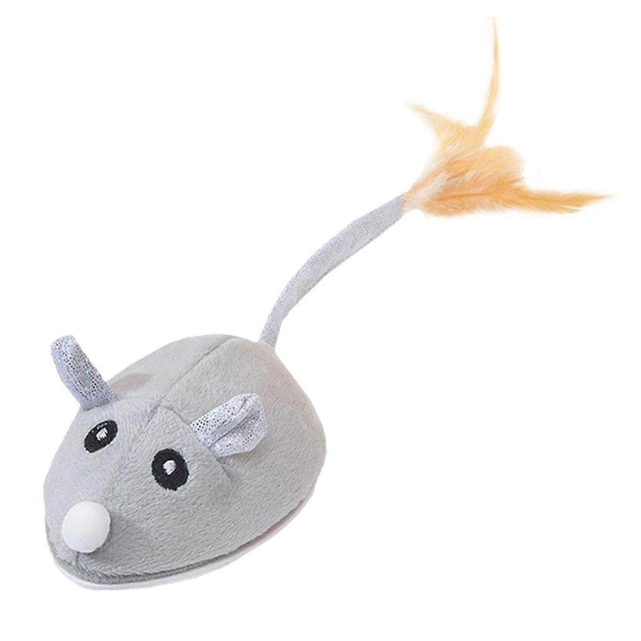 Electric simulated mouse toy, indoor toy rat, cat mouse, cat toy, cat mice, small mouse toy, fake mice, lithium battery.