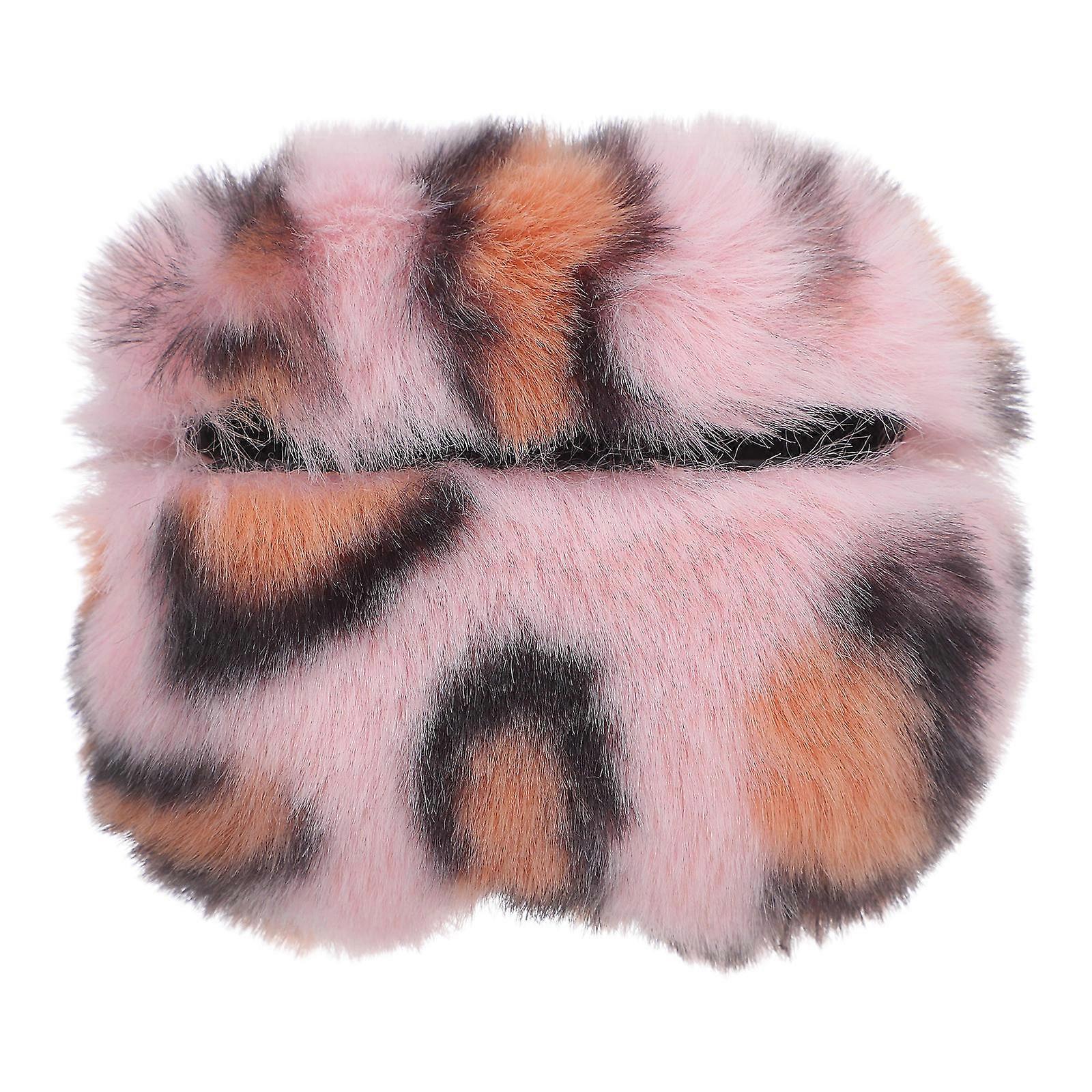 Soft And Comfortable Plush Earphone Case Dust Resistant Scratch Resistant Impact Protection For Girls And Women Daily Use 7 50X6 00X3 00CM 1Pcs