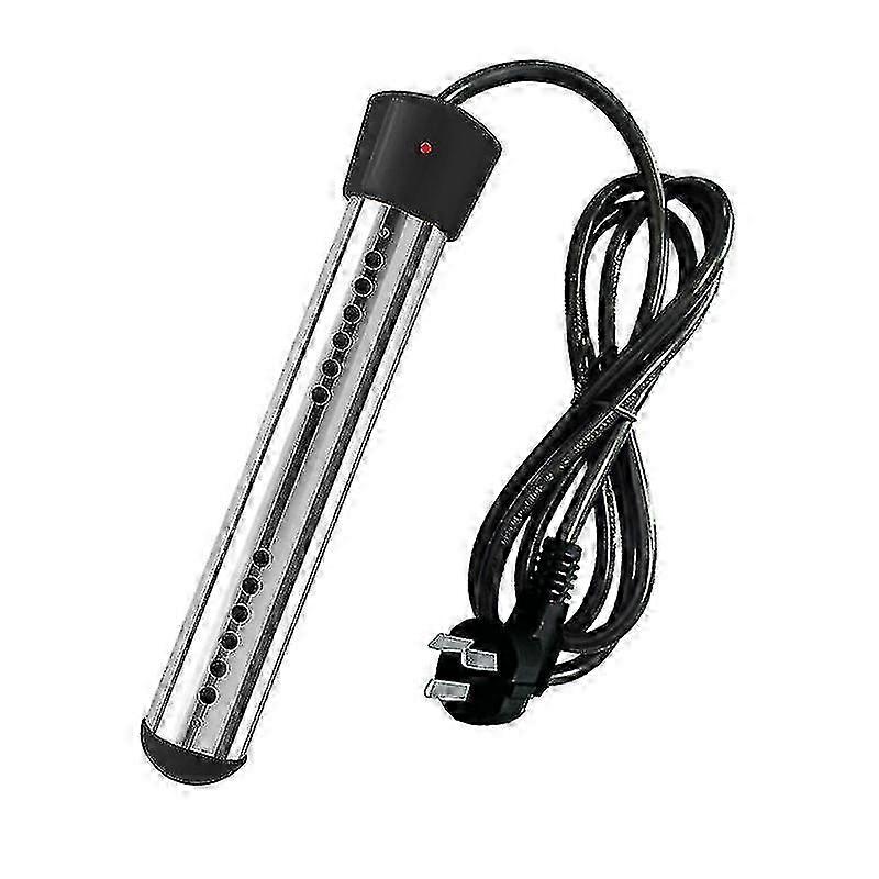 Portable Electric Immersion Water Heater Boiler 2000W - Stainless Steel Fast Heating for Pool & Liquids with Multi-Standard Plug