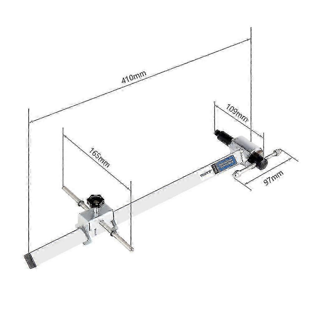 Bike Hook Aligner Tool Derailleur Hanger Alignment Tool (Color: A)