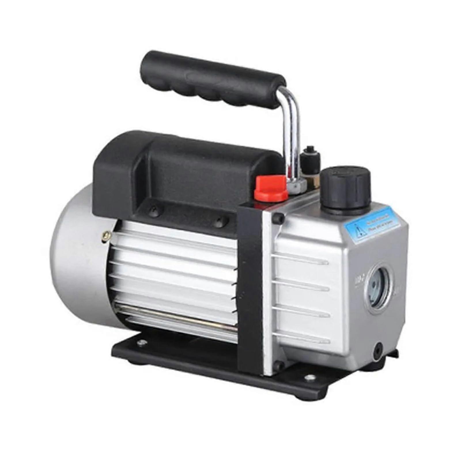 2.5 CFM 1/3 HP SingleStage Vacuum Pump for Air Conditioning, Refrigeration, for Removing Gas from a Sealed Volume, Versatile Compatibility
