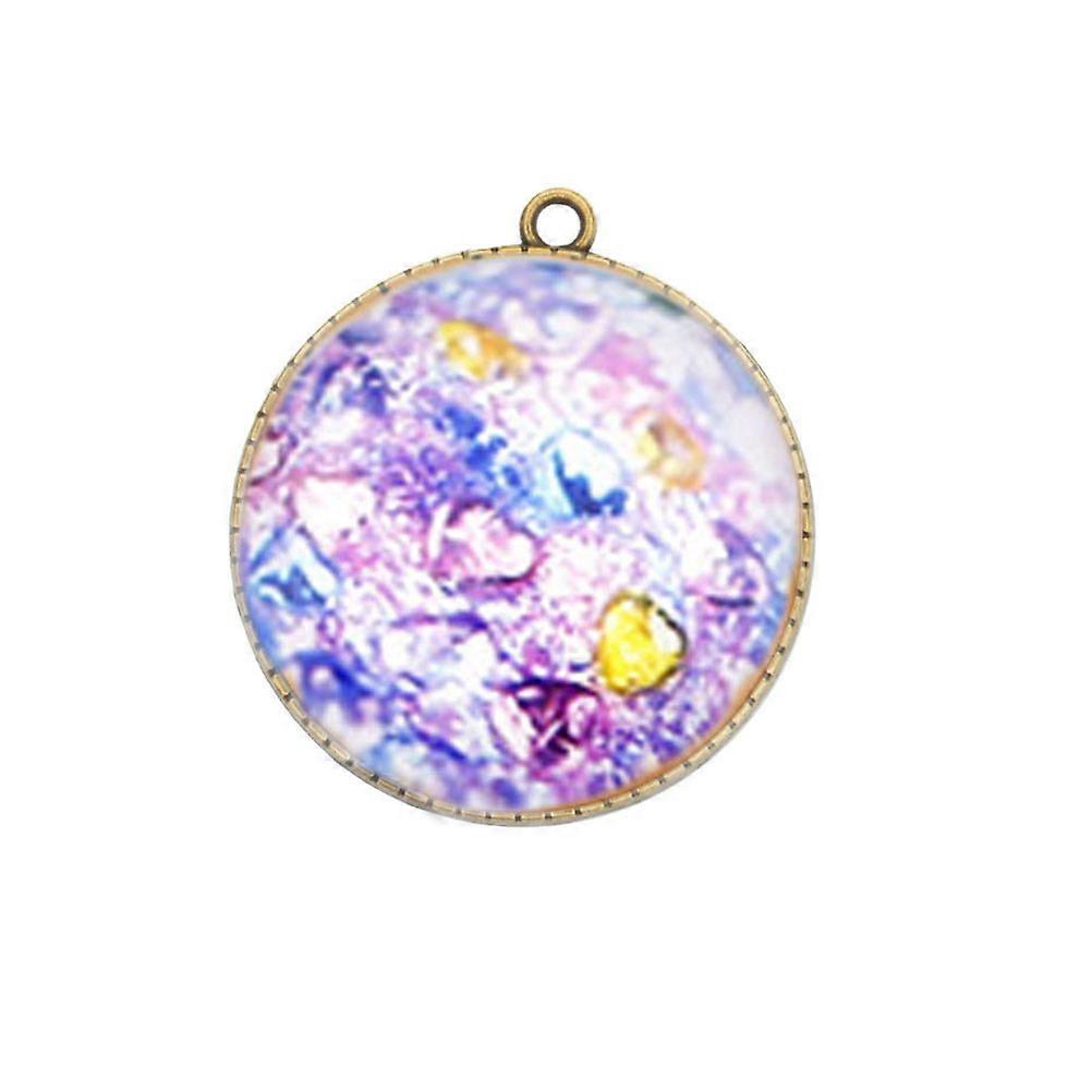 Marble Crystal Pattern Time Glass Decals for DIY Use 50Pcs Mixed Color