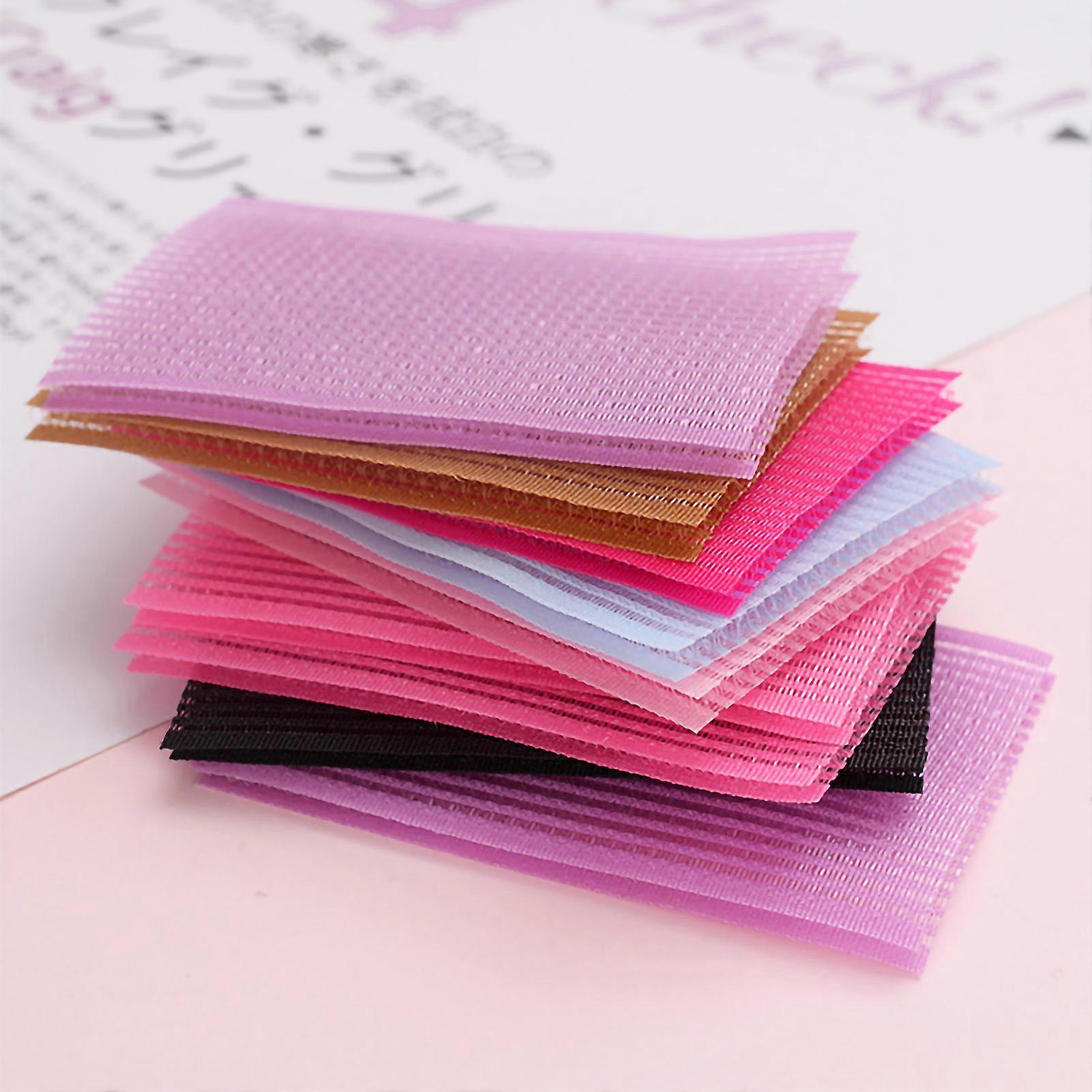 Hair Grippers Salon Hair Bang Holder Sticker Patch Posts Tape for Styling Sectioning CuttingPurple6 X 7cm/2.4 X 2.8in