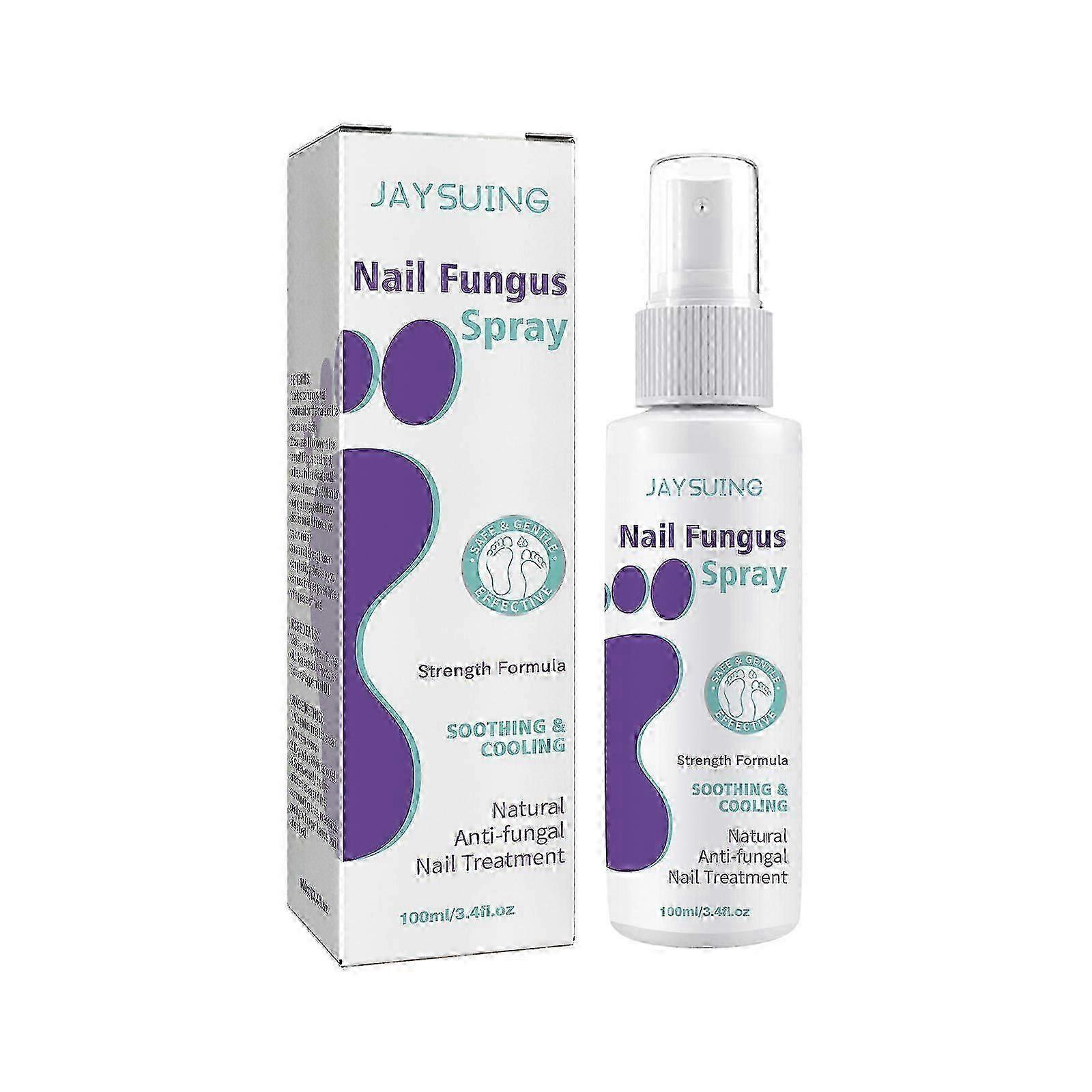 Jaysuing Gray Nail Repair Spray Χέρι Και Πόδι Νυχιών Μαλακό Νύχι Κίτρινο Ενδογενές Νύχι Πάχυνση Νυχιών Φροντίδα Καθαρισμού - 100Ml -3509732519943