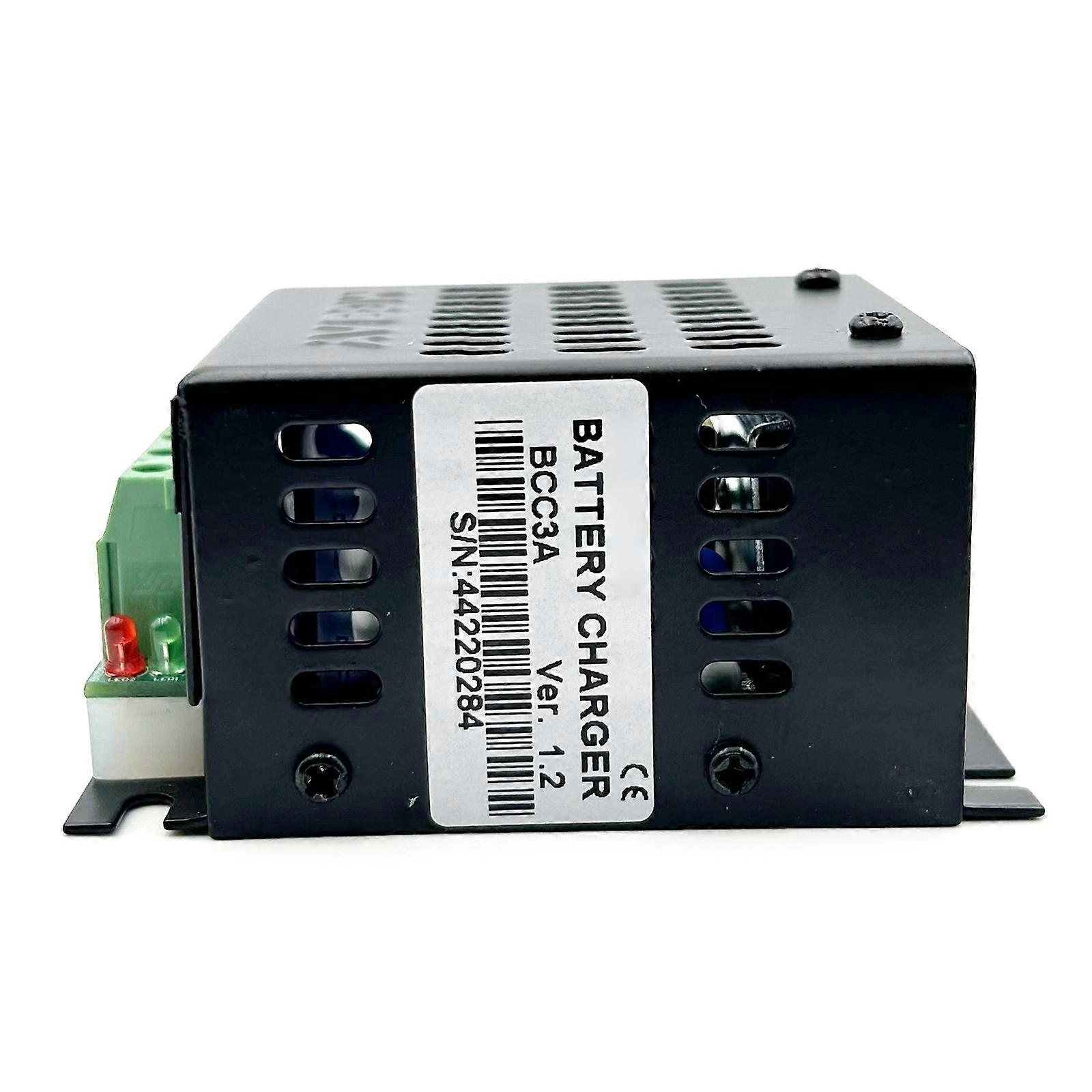 Car Intelligent 12V Generator Battery Maintainer Suitable for Diesels Generators Gensets and Vehicle with LED Indicators Multicolor